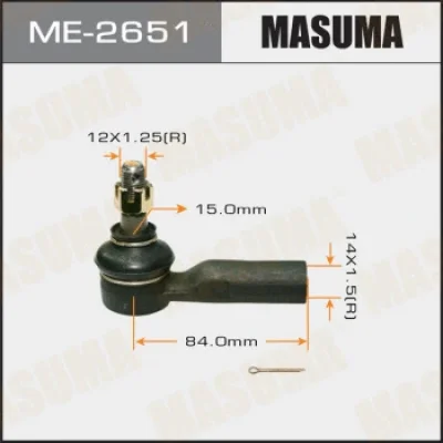 ME-2651 MASUMA Наконечник поперечной рулевой тяги