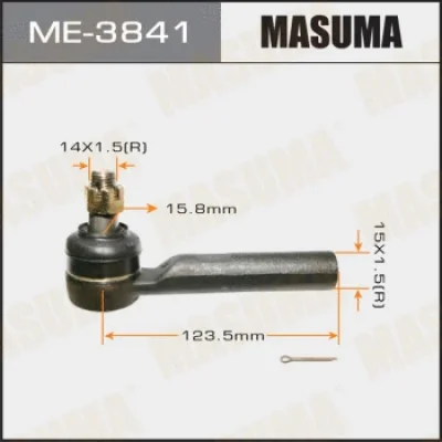 ME-3841 MASUMA Наконечник поперечной рулевой тяги
