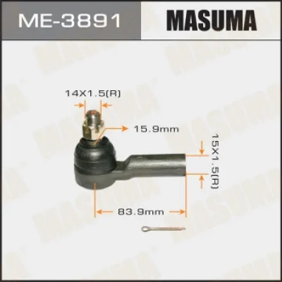 ME-3891 MASUMA Наконечник поперечной рулевой тяги