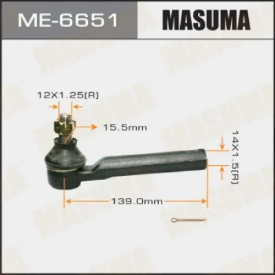 Наконечник поперечной рулевой тяги MASUMA ME-6651