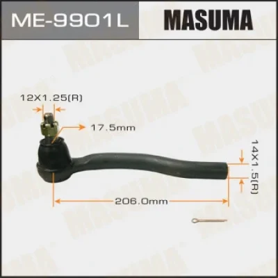 Наконечник поперечной рулевой тяги MASUMA ME-9901L