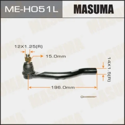 ME-H051L MASUMA Наконечник поперечной рулевой тяги