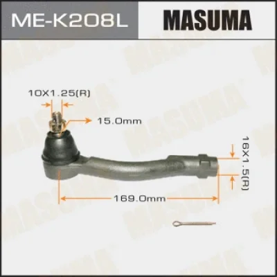 Наконечник поперечной рулевой тяги MASUMA ME-K208L