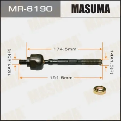 Осевой шарнир, рулевая тяга MASUMA MR-6190