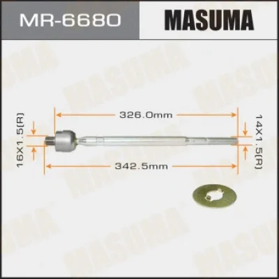 Осевой шарнир, рулевая тяга MASUMA MR-6680
