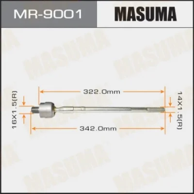 MR-9001 MASUMA Осевой шарнир, рулевая тяга