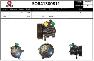 SOR41300811 EAI Гидравлический насос, рулевое управление