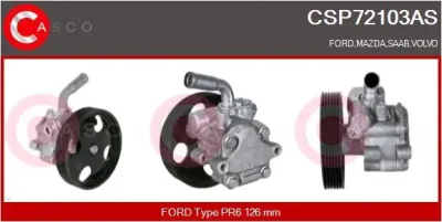 CSP72103AS CASCO Гидравлический насос, рулевое управление