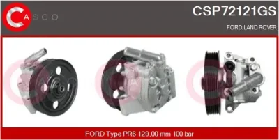 CSP72121GS CASCO Гидравлический насос, рулевое управление