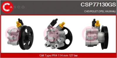 CSP77130GS CASCO Гидравлический насос, рулевое управление