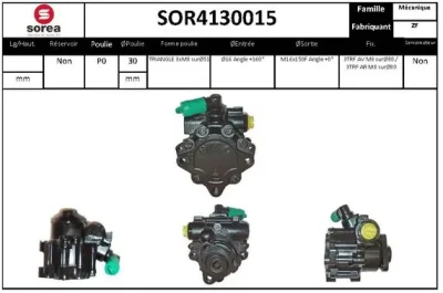 SOR4130015 SERA Гидравлический насос, рулевое управление