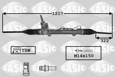 7006019 SASIC Рулевой механизм