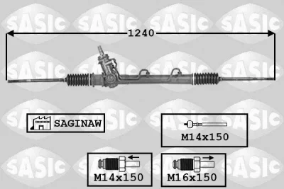 7006077 SASIC Рулевой механизм