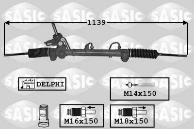 7006078 SASIC Рулевой механизм