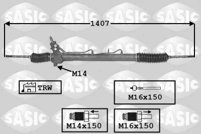 7006102 SASIC Рулевой механизм