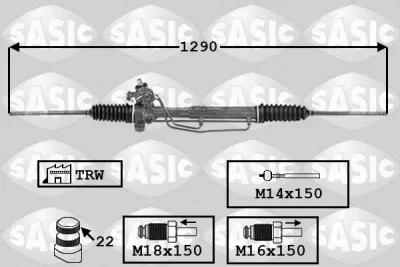 7006139 SASIC Рулевой механизм