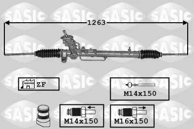 7006140 SASIC Рулевой механизм