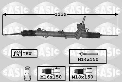 7006157 SASIC Рулевой механизм