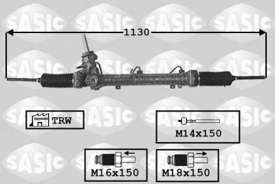 7176005 SASIC Рулевой механизм