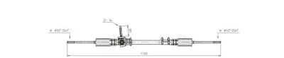 FO4005 GENERAL RICAMBI Рулевой механизм