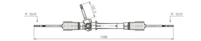 Рулевой механизм GENERAL RICAMBI OP4035