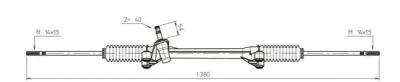 WW4033 GENERAL RICAMBI Рулевой механизм