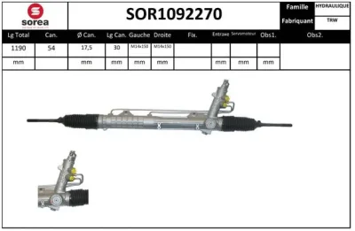 SOR1092270 EAI Рулевой механизм