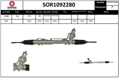 SOR1092280 EAI Рулевой механизм