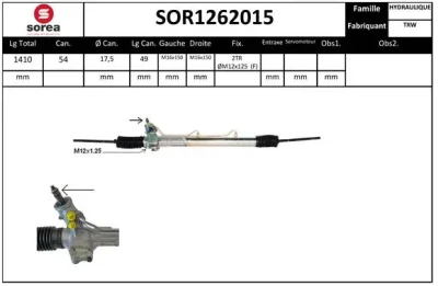 SOR1262015 EAI Рулевой механизм