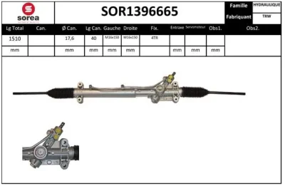 SOR1396665 EAI Рулевой механизм