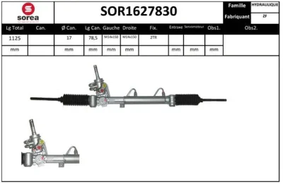 SOR1627830 EAI Рулевой механизм