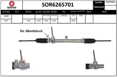 SOR6265701 EAI Рулевой механизм