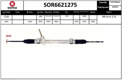 SOR6621275 EAI Рулевой механизм