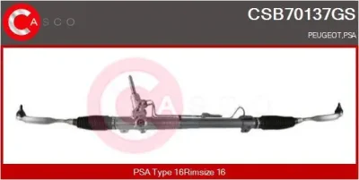 CSB70137GS CASCO Рулевой механизм