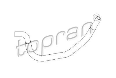 Гидравлический шланг, рулевое управление TOPRAN 501 558