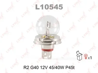 L10545 LYNXAUTO Лампа накаливания, фара дальнего света