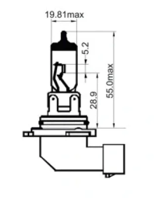 Лампа накаливания, основная фара SCT GERMANY 202990