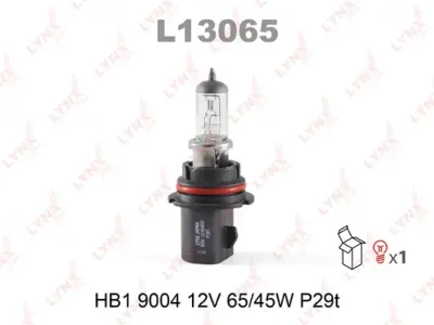 L13065 LYNXAUTO Лампа накаливания, основная фара