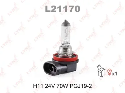 L21170 LYNXAUTO Лампа накаливания, основная фара
