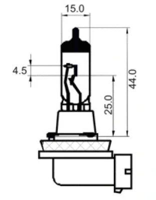Лампа накаливания, противотуманная фара SCT GERMANY 202624