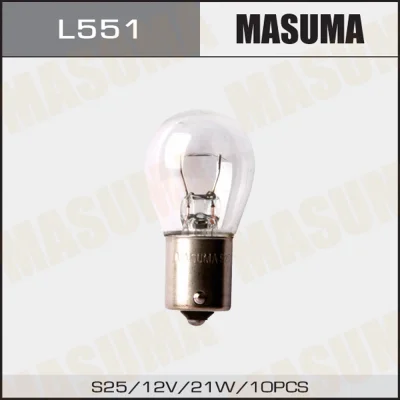 Лампа накаливания, oсвещение салона MASUMA L551