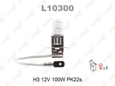 Лампа накаливания LYNXAUTO L10300