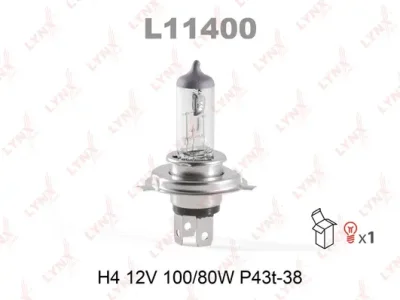 Лампа накаливания LYNXAUTO L11400