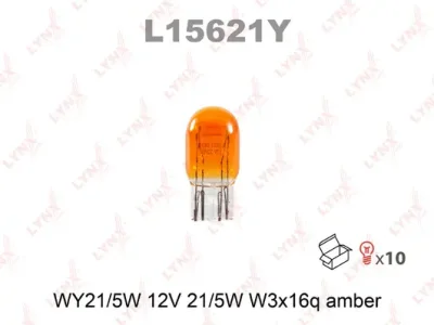 Лампа накаливания LYNXAUTO L15621Y