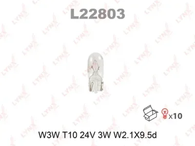 L22803 LYNXAUTO Лампа накаливания