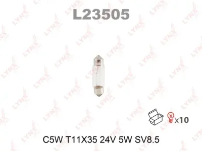L23505 LYNXAUTO Лампа накаливания