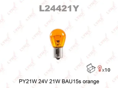 L24421Y LYNXAUTO Лампа накаливания