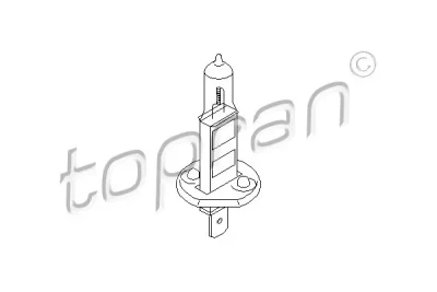 109 100 TOPRAN Лампа накаливания, основная фара