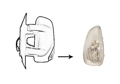 3799915 VAN WEZEL Фонарь указателя поворота