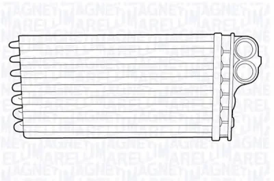 350218358000 MAGNETI MARELLI Радиатор отопителя салона